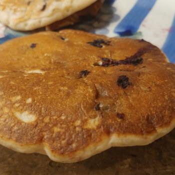 Alaskan Kaihanu D.P. Sourdough Blueberry Pancakes second slice