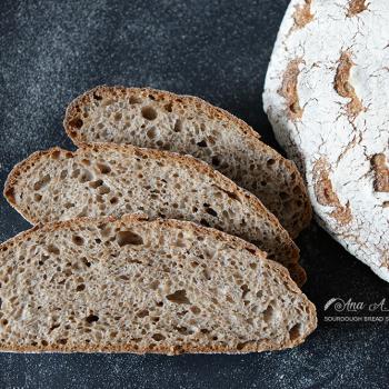 Ana Sourdough bread  second slice