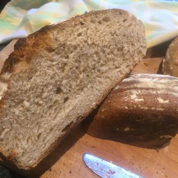 BOB MADE IN MOROCCO Sourdough Bread first slice