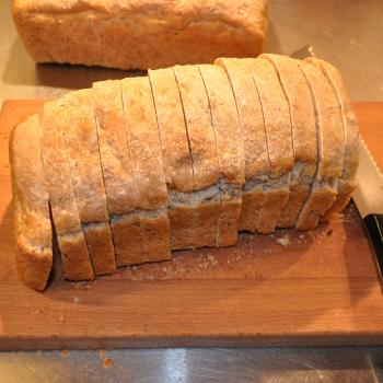Canoe Creek Sourdough Bread second slice