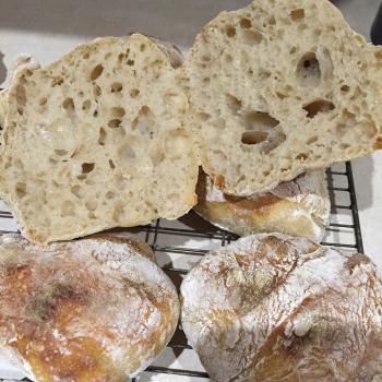Cowry White Bread, Ciabatta, Durum wheat bread, pancakes, Naan second slice