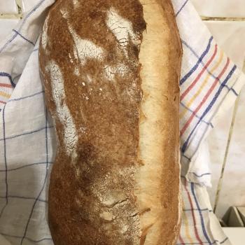 Fagottino Bread first slice