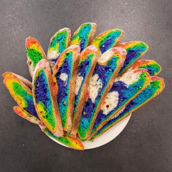 Fievel Rainbow Bread! second slice