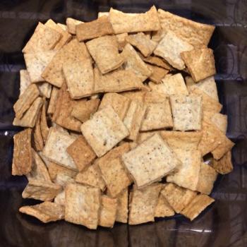 Iris  Sourdough Wheat Crackers first overview