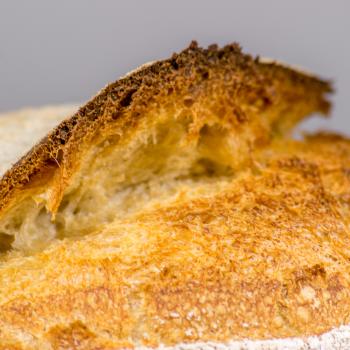 Jason Artisan bread first slice