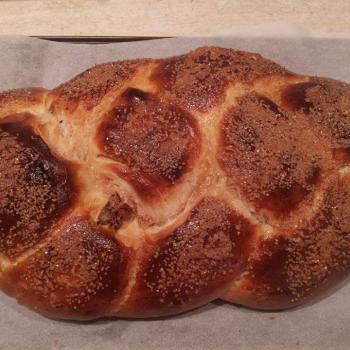 Number four Christmas Eve Bread; Easter Bread - Kozunak second slice