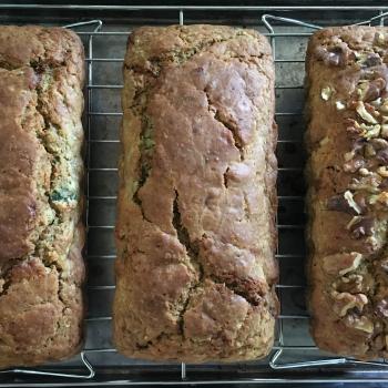 Pan Zucchini bread second overview