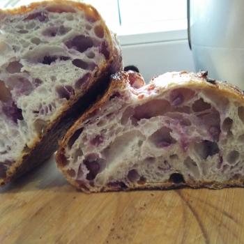 Pluto  Sourdough bread with purple sweet potato  second overview