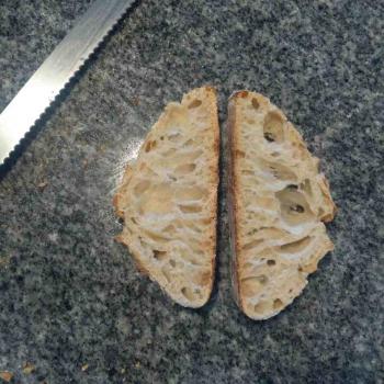 Roasted buckwheat Bread second slice