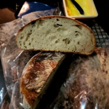 Rocky Galahad High hydration sourdough bread second overview