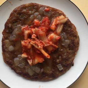 Ryean Sourdough Kimchi Pancake  first overview