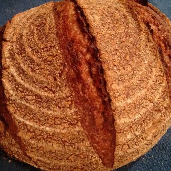 Tony Whole wheat and Rye  first slice